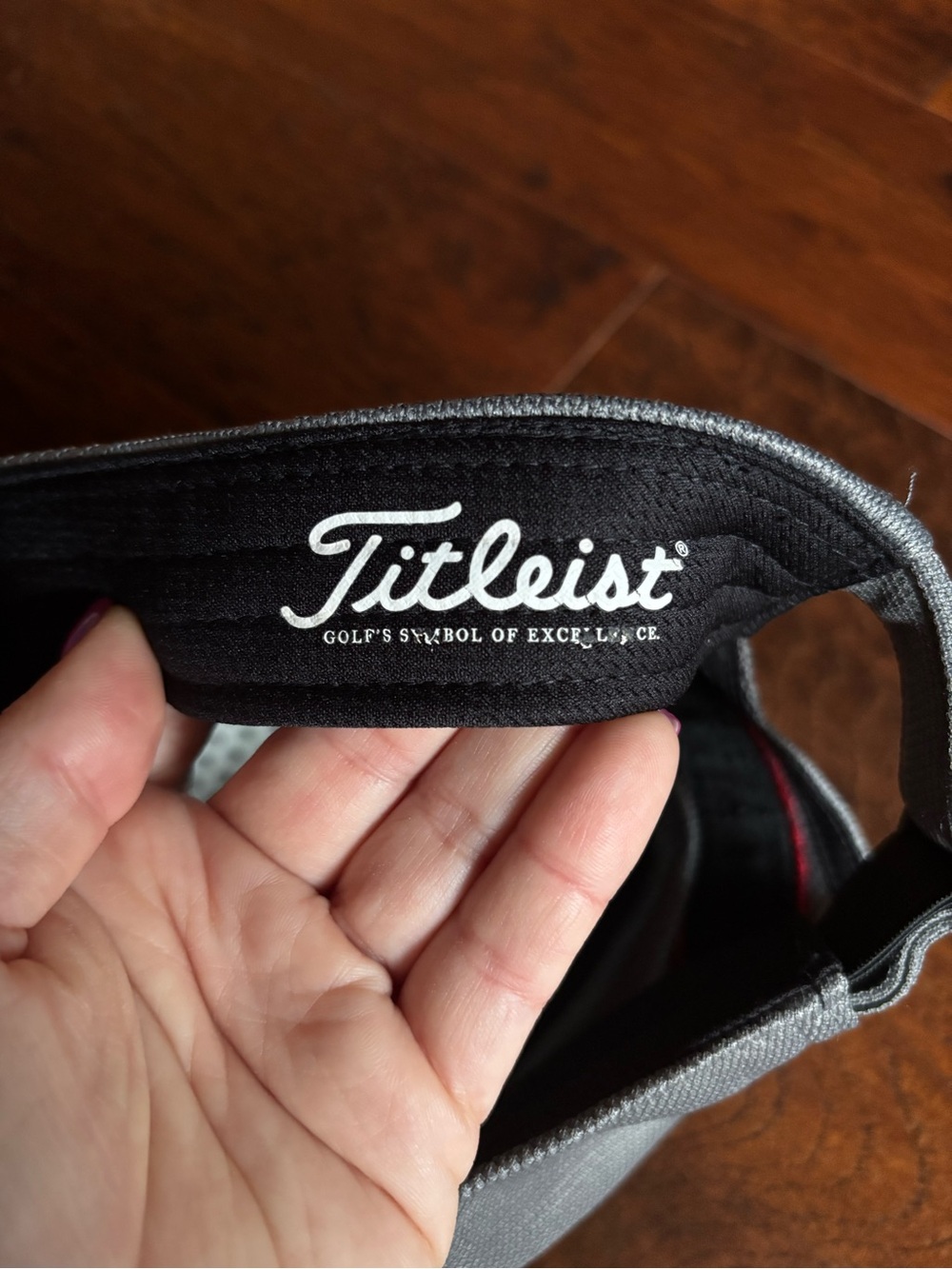Titleist Tour Sports Mesh Stretch Fit Golf Hat Charcoal Gray - Picture 5 of 10